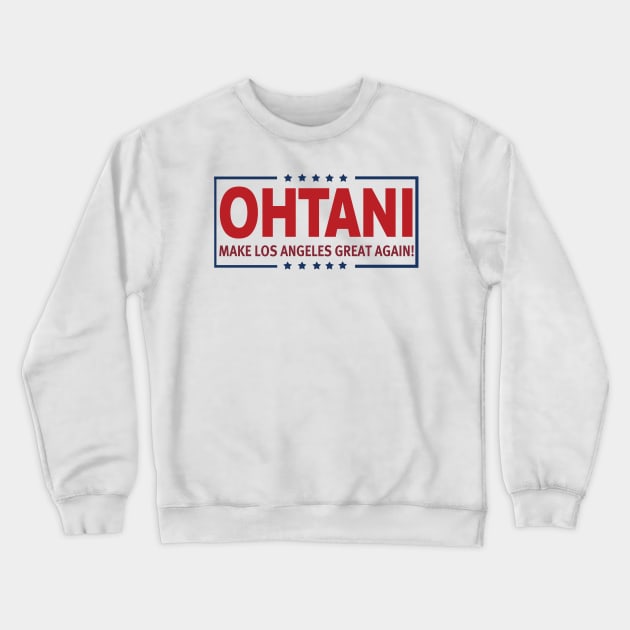 Ohtani MLAGA! Crewneck Sweatshirt by OffesniveLine